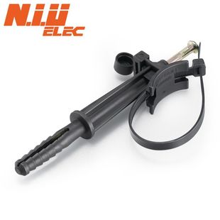 Customizable HD-2 insulation corner line entrained cable tie outlet corner clamp insulated cable tie rod