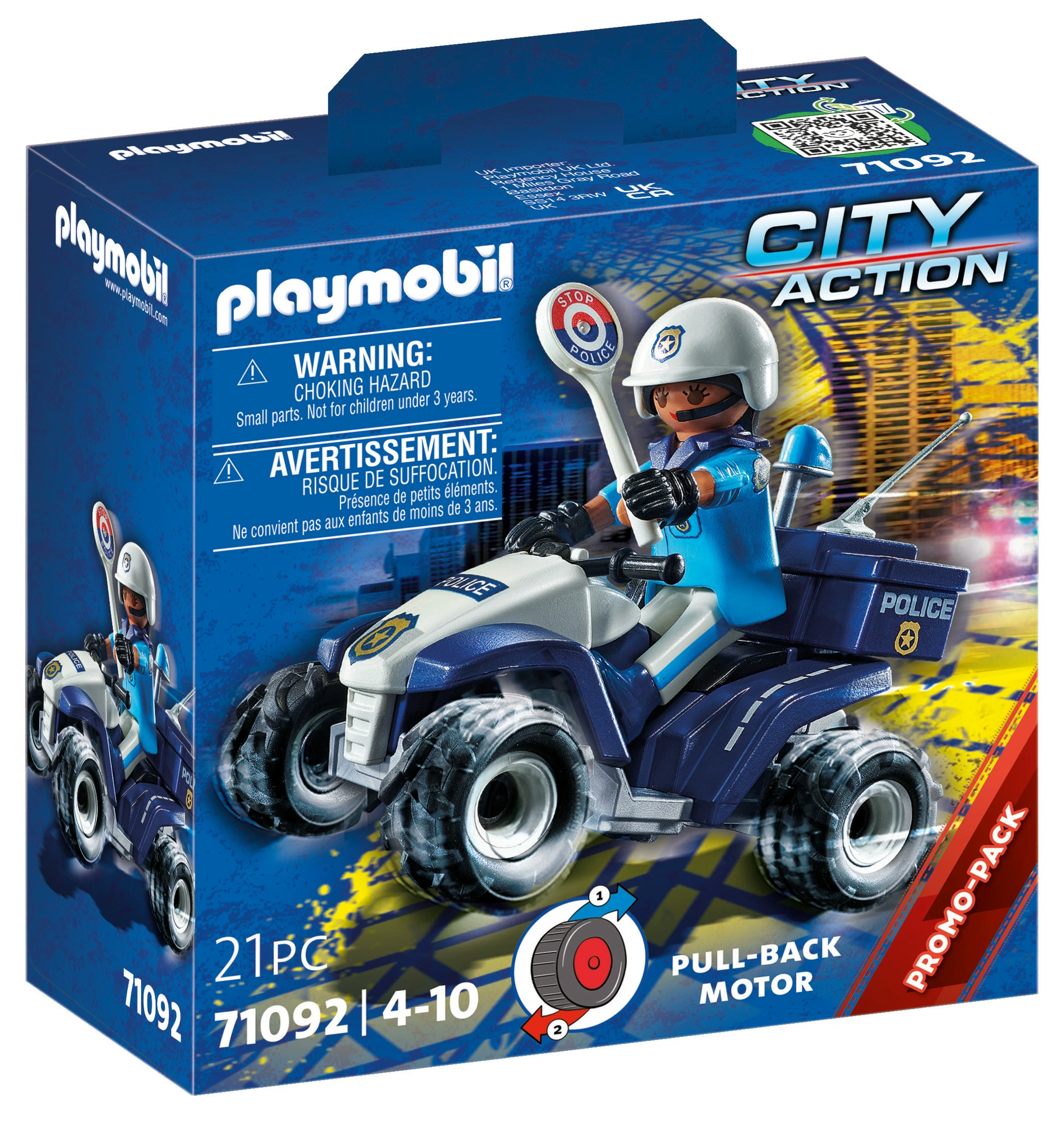 Playmobil, импорт Мобильный мир, полицейская машина, конструктор, игрушка, Германия