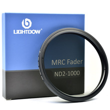 厂家直销 适用于佳能 尼康索尼中灰密度镜风光镜ND2 可调减光滤镜