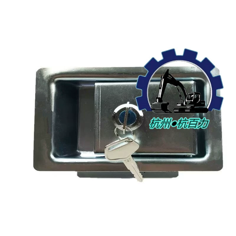 Блокировка двери экскаватора Shensteel для SK75/135/200/210/250/260/350-6/8 супер 8