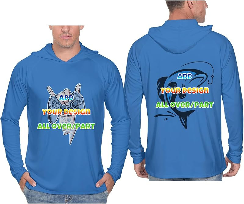 fishing hoodies 钓鱼服跨境男女卫衣连帽衫垂钓防晒速干透气上衣|undefined
