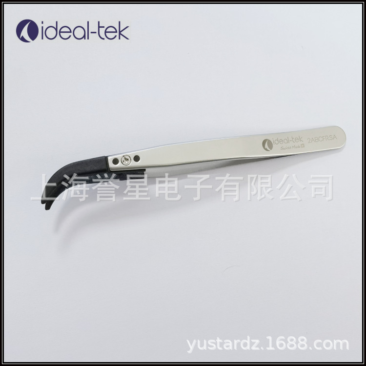 ideal-tek镊子2ABCFR.SA 塑料头防静电镊子