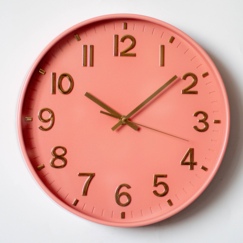 Reloj de pared para el hogar de 30CM Reloj para colgar en la pared Reloj para colgar en la sala de estar Reloj de pared Reloj creativo Reloj de cuarzo silencioso
