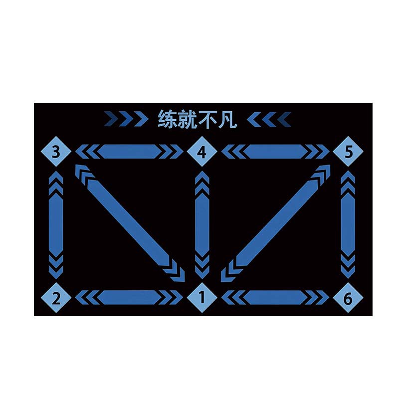 Baloncesto paso entrenamiento antideslizante indoor y outdoor entrenamiento de fútbol control de pelota drible reduciendo el ruido almohadilla de aislamiento de sonido