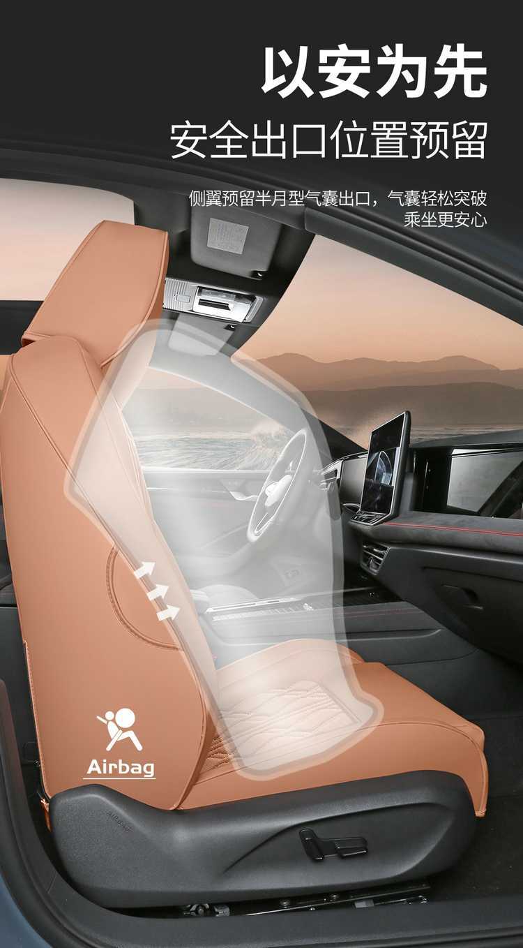 26 Models of Volkswagen Magotan 380Tsi/280Tsi Special Car Seat Cushions with Perforation, All-Season Full-Cover Seat Covers B8
