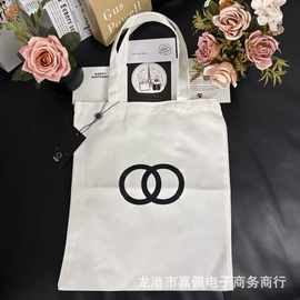 c标图案纯色休闲简约跨境好卖款帆布袋手提托特tote女包