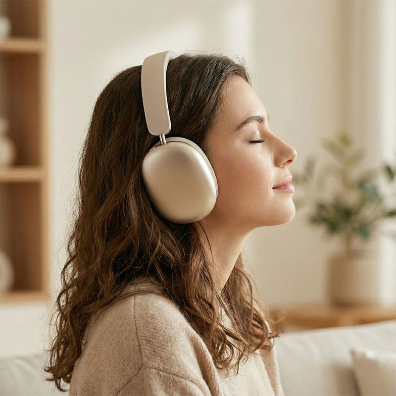 Estrictamente seleccionado para los nuevos auriculares Bluetooth montados en la cabeza para Apple Ultra Long Life ANC Active Noise Reduction Wireless Headphones