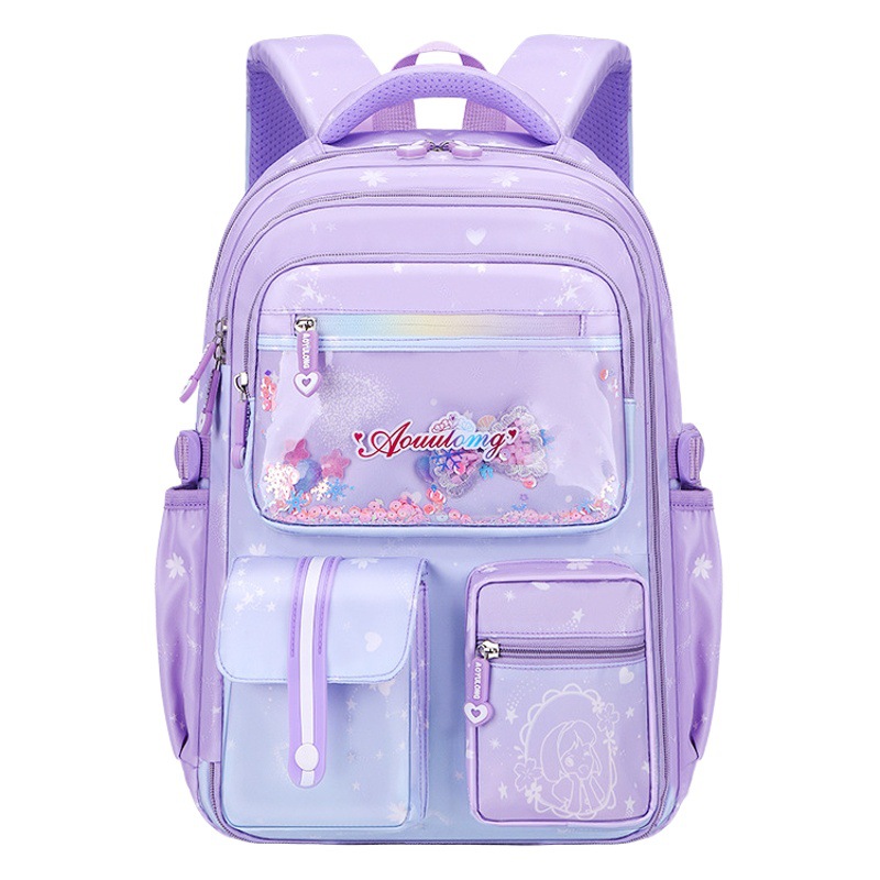 Bolsa de escuela nueva niña de dibujos animados Shaodong mochila grado 3-6 protección de la columna vertebral niños Escuela Primaria estudiante mochila al por mayor