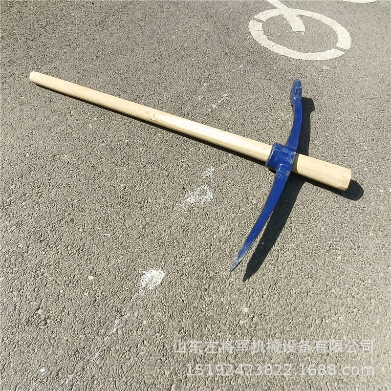 铁路线路养护道镐 铁路道镐碳钢锻造道镐钢材质一体锻打道镐