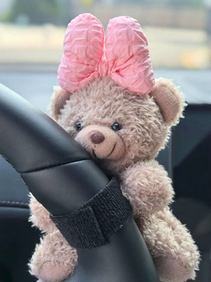 signal wiper doll female — Sürətlər qutusu və əl tormozu başlıqları - coffee-bear-pink-butterfly