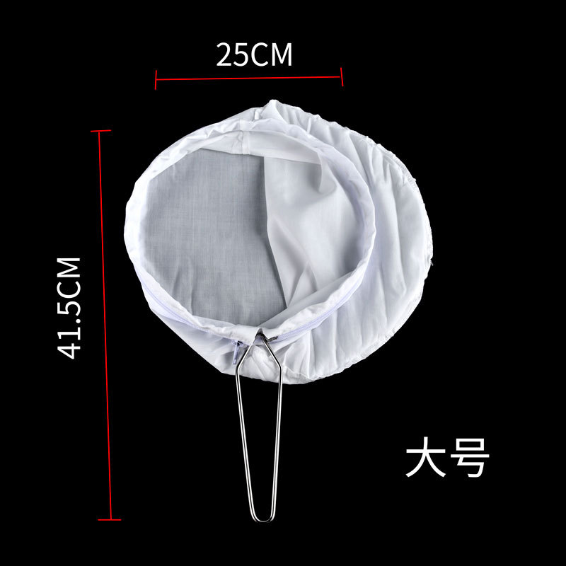 Hong Kong-estilo de té de la leche bolsa de filtro bolsa de té de seda medias de leche tienda de té suministros equipo bolsa de té de filtro