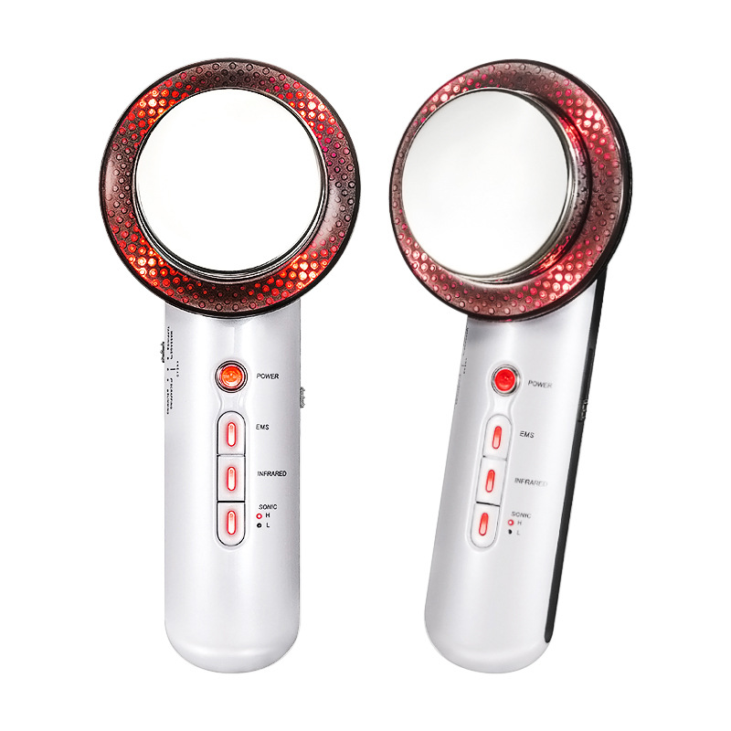 EMS三合一超声波减肥塑型按摩美容仪器微电流低周波纤体仪便携式