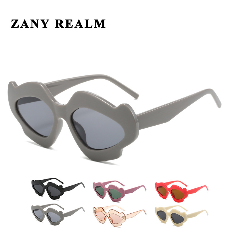 Nuevo Comercio exterior divertido llama gato ojo gafas de sol retro chica caliente streetstyle Senior gafas de sol fabricantes ahora