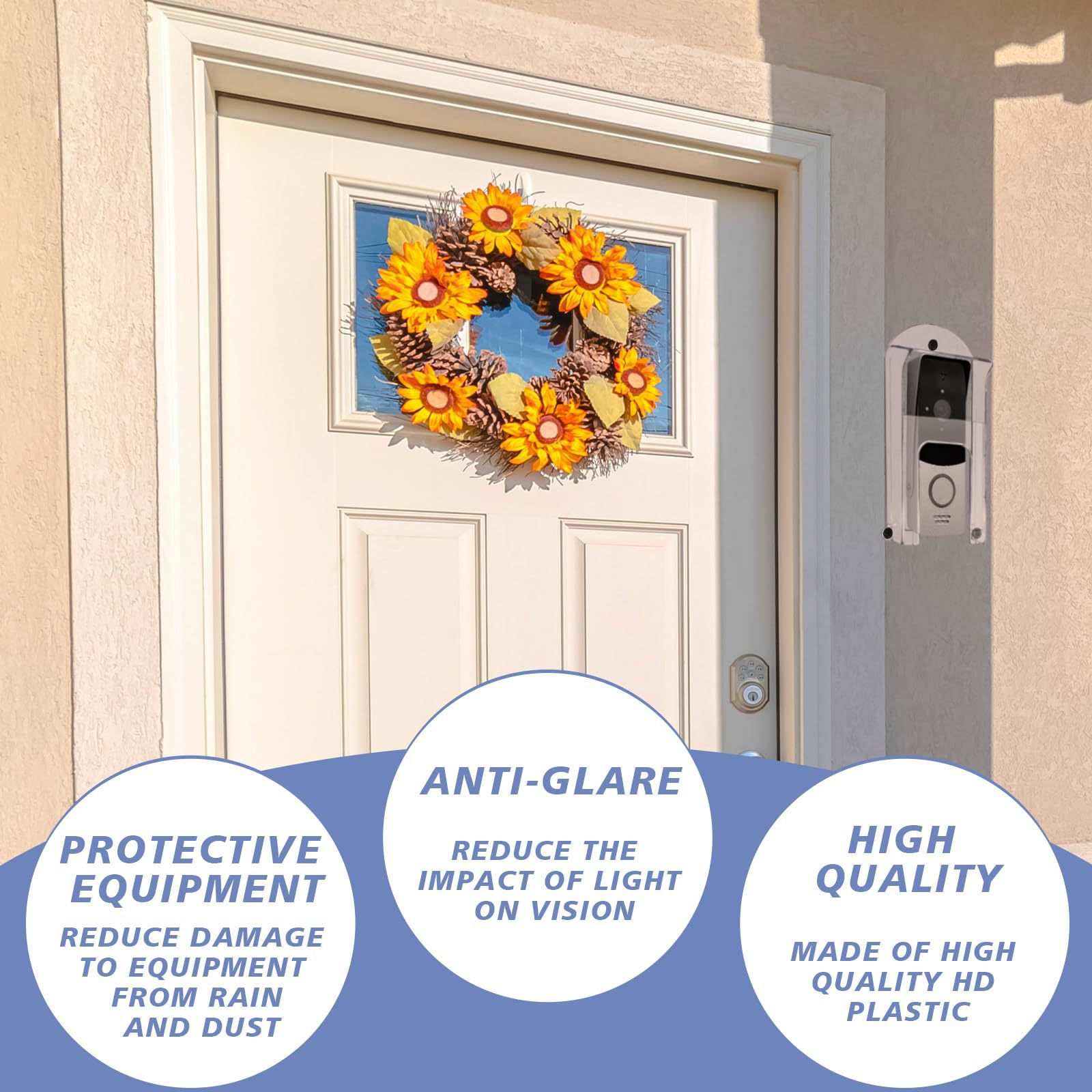 RD12门铃门禁防雨罩