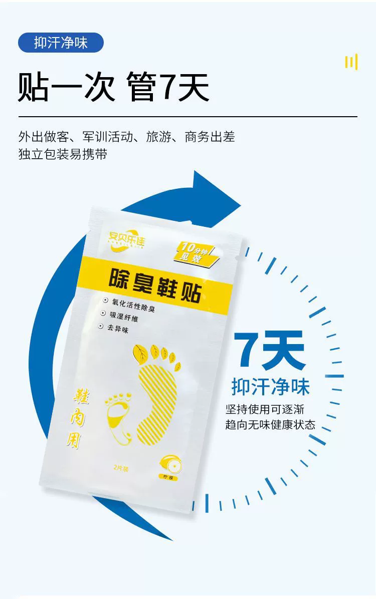 Дезодорирующий пластырь для обуви для удаления запаха ног и предотвращения запаха патчей для обуви [можно использовать в соответствии с потребностями клиентов] (Shijianzhuang — бестселлер)