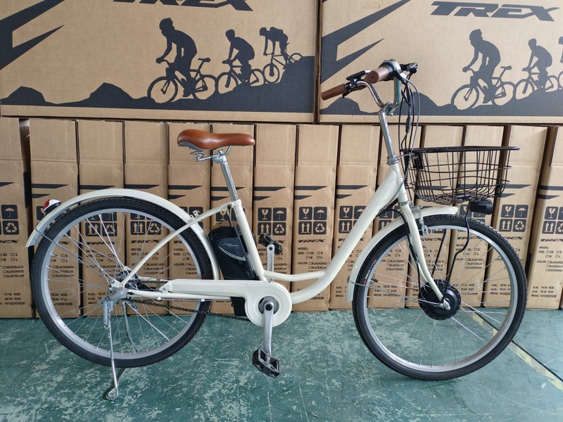 日本内三三速リチウム電気助力淑女姫レジャー自転車日本式自転車|undefined
