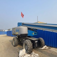 二手设备直臂高空作业平台自行走式登高车维修作业直臂升降机