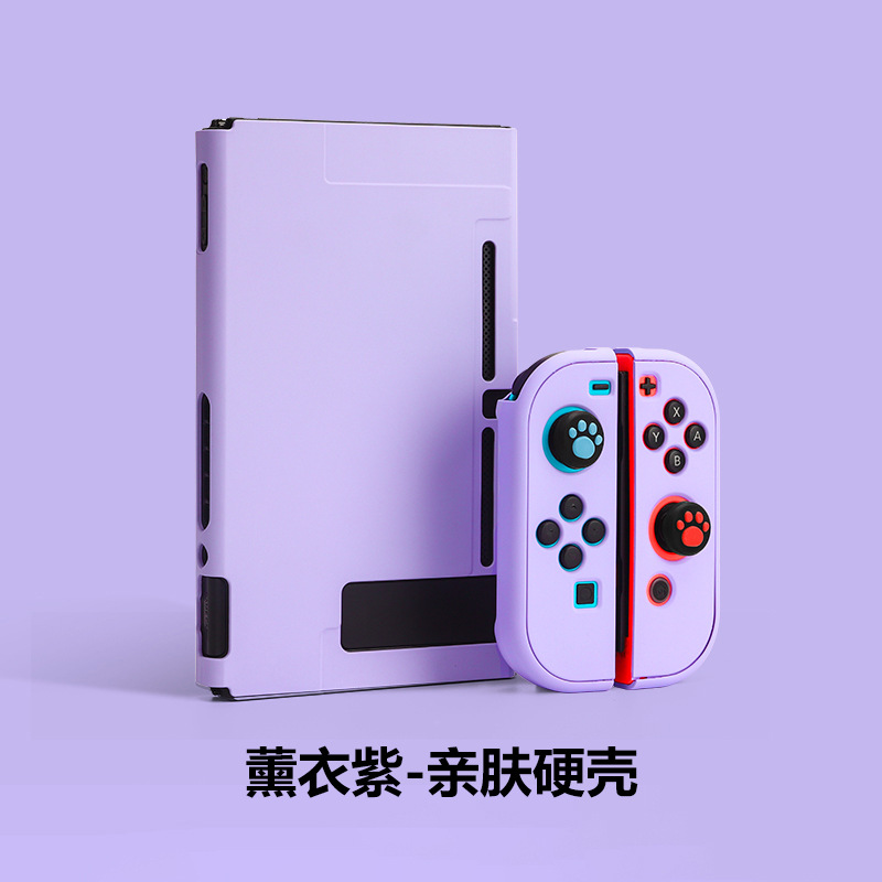 Nintendo switcholed interruptor de la cáscara protectora OLED cristal transparente caso suave de silicona caso dividido caso duro