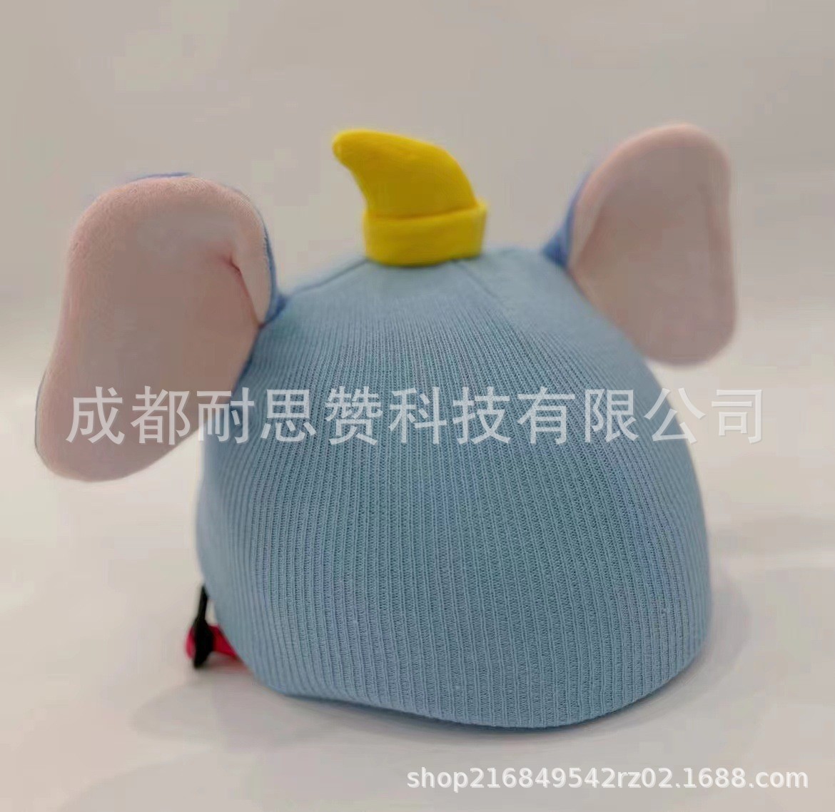 Cubierta de casco de esquí de dibujos animados lindo personalidad cálida placa única cubierta de casco de doble placa bicicleta muñeca cubierta decorativa a prueba de viento