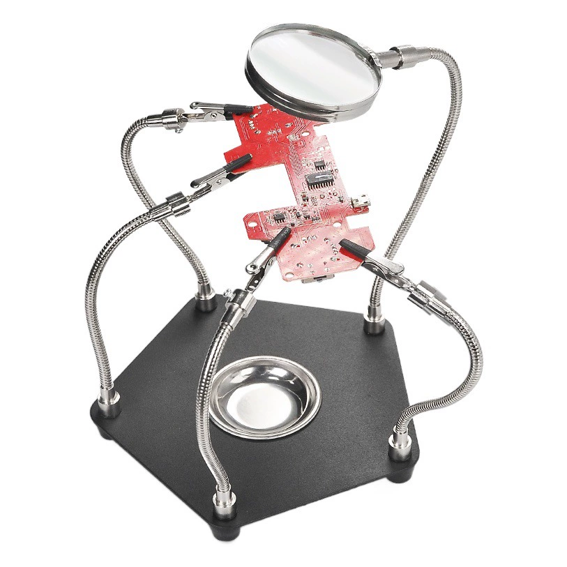 Универсальная паяльная станция вспомогательное приспособление ремонт сварочная печатная плата HD раз сварка ремонт мобильных телефонов печатная плата верстак