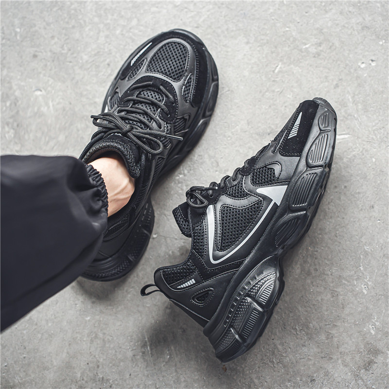 Zapatos de hombre otoño nuevo 2023 nuevo casual moda verano deportes zapatos de los hombres jóvenes zapatos de papá delgados