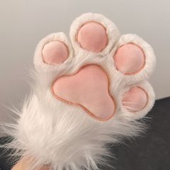 二次元コミコンかわいい猫の爪厚みのあるベルベットの手袋女性の冬の学生暖かい漫画イン春、秋、冬