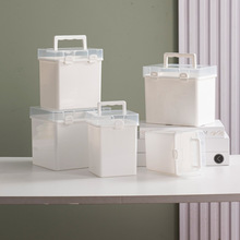 马克笔盒子收纳盒便携式大容量文具盒塑料盒设计12/24/36/48/60/8