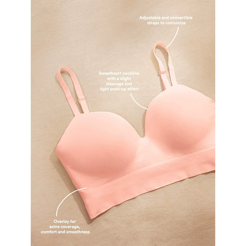 (Cross-border trading), comfortable supporting underwear, wireless bra, plus size