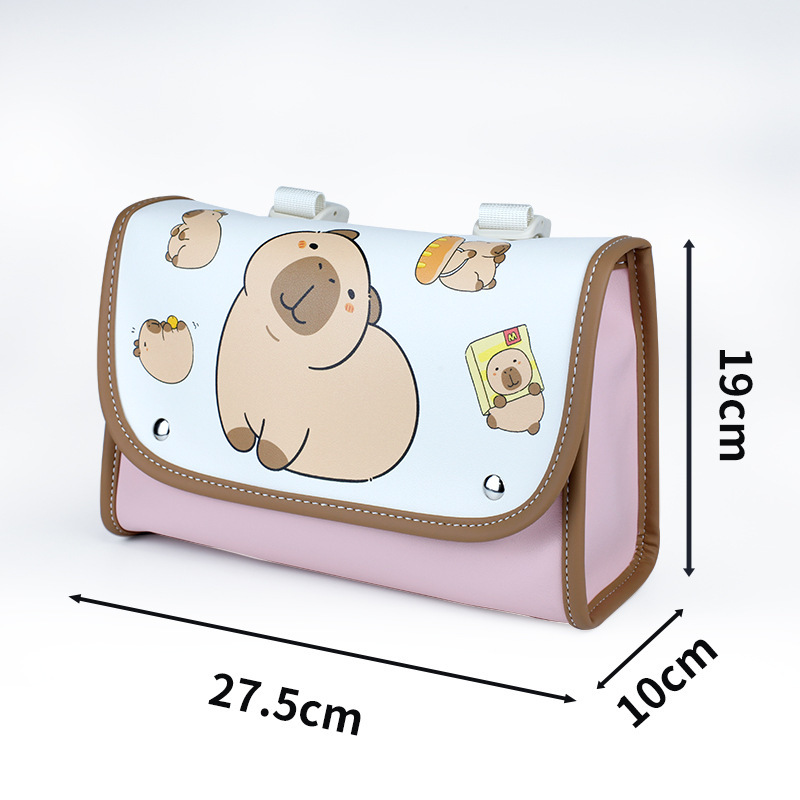 Cross-Border Hot-Selling Electric Vehicle Front Waterproof Bag Motorcycle Bicycle Universal Large-Capacity Storage Bag