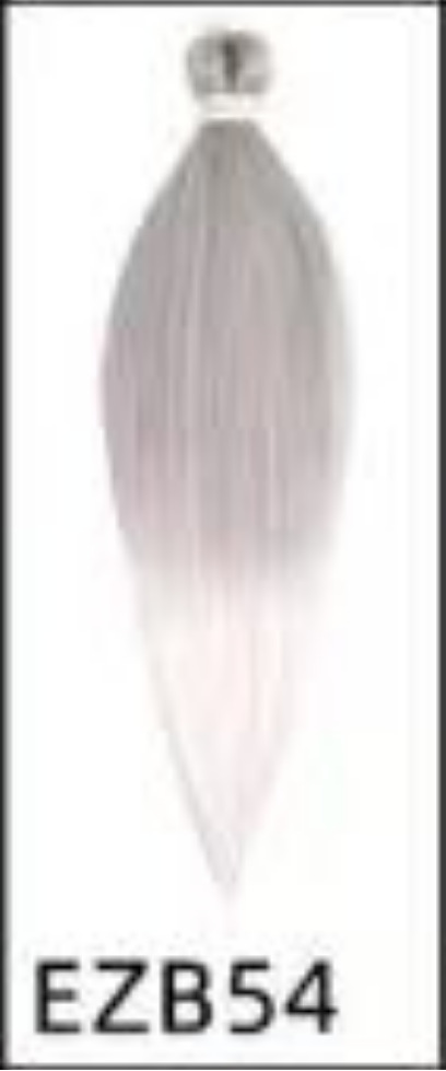 EZ color pelucas grandes trenzas pre estiradas crochet trenzas pre estiradas africanas trenzas sucias