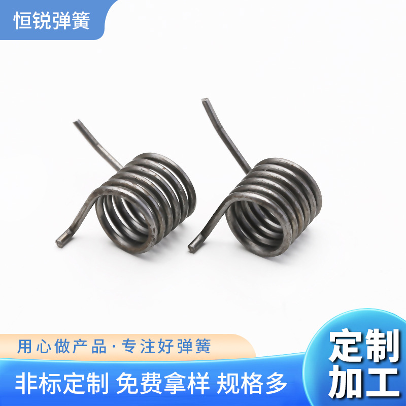 厂家供应65锰扭簧 金属扭转弹簧 五金灯具游戏手柄扭簧