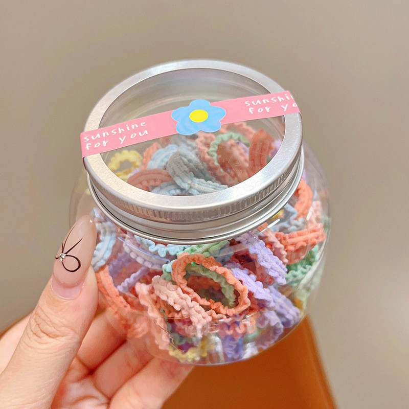 Anillo de cabello para niños no daña cabello de alta elasticidad niñas correa de goma para cabello de bebé correa de cabello para cabello de niñas correa de goma