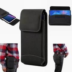 軽量携帯電話バッグメンズウエストバッグハンギングウエストレザーベルトウエストハンギング携帯電話ウエストバッグオックスフォード布ナイロン水平および垂直
