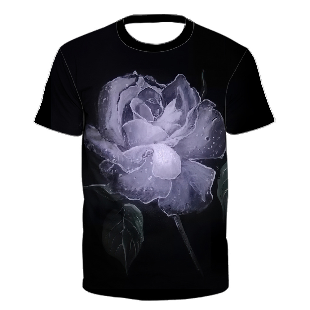 Fashion 3D Printed Short Sleeve T-Shirt