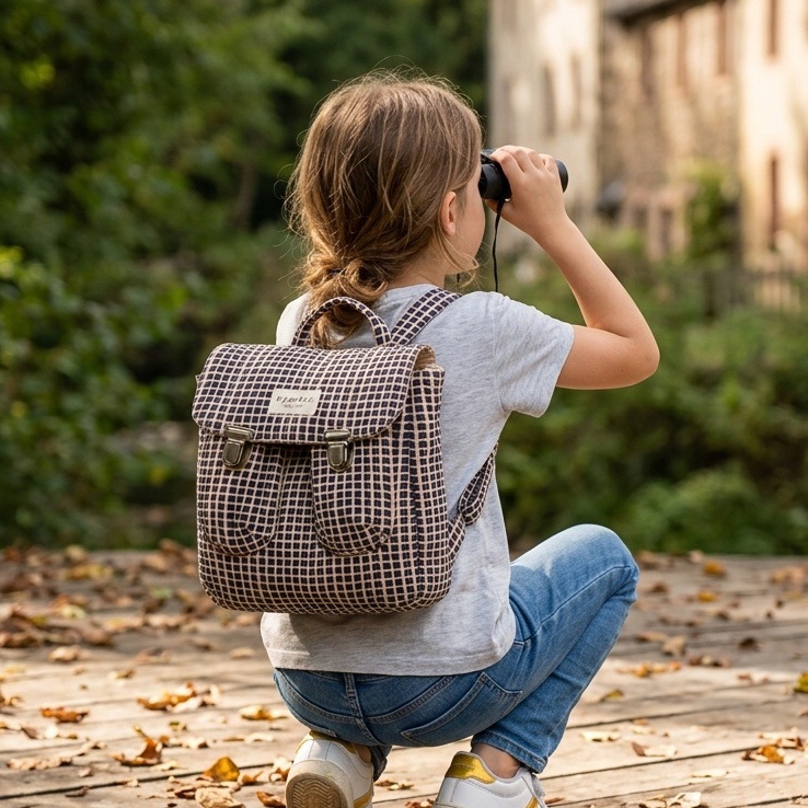 2026 New Model Backpack Baby School Bag Kindergarten British Style Fashionable Children's Versatile Casual Bag Country Style Backpack