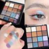 Eyeshadow palette, waterproof matte eye shadow, nail sequins, 16 colors, new collection