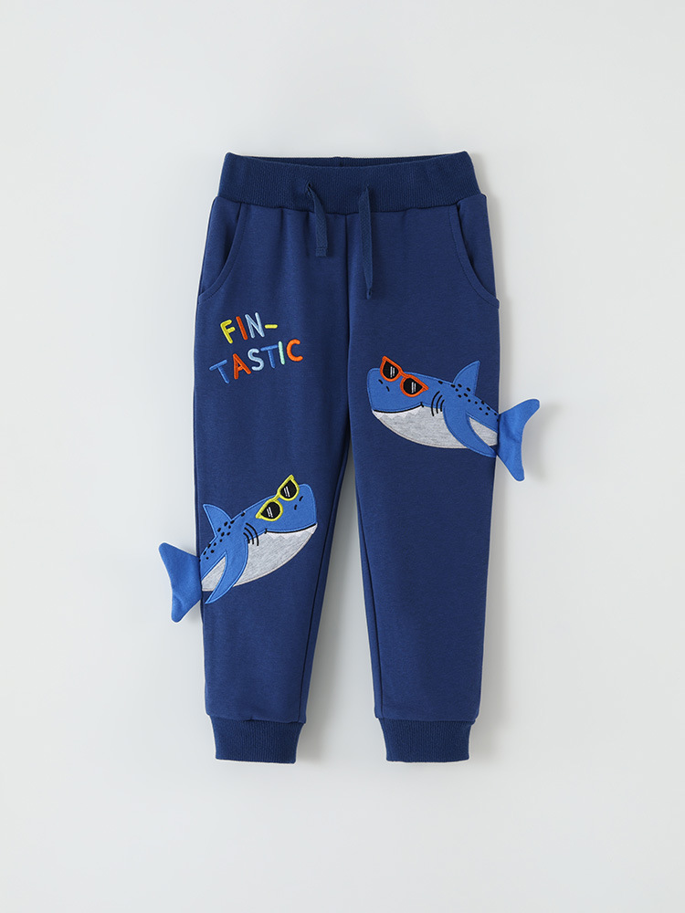 Autumn cartoon trousers for boys