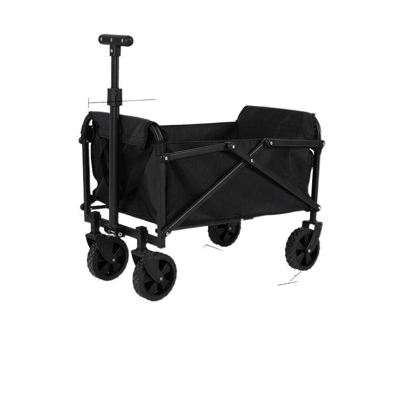 Carrello da campeggio pieghevole con ruote robuste per esterni_voghion.com