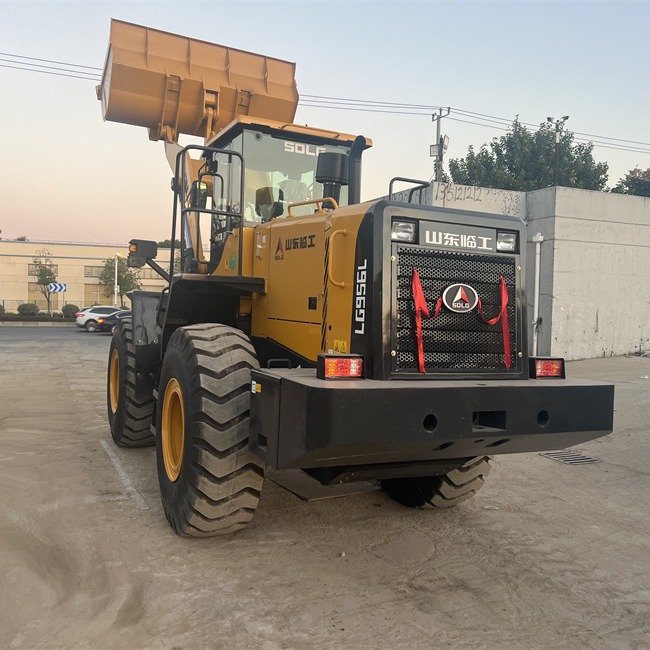 Azerbaiyán exporta excavadora LG956L de segunda mano con garantía de calidad suficiente en stock image 5
