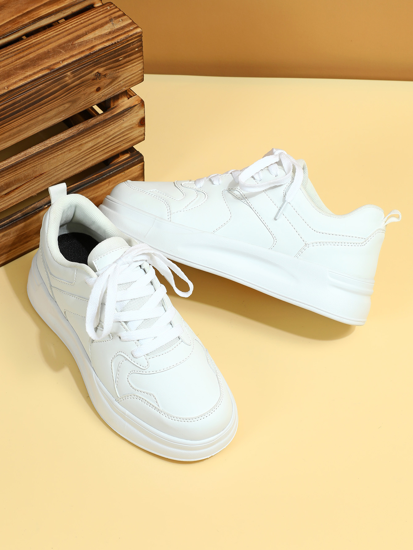Dame Männer Sportschuhe Wanderschuhe Turnschuhe Gummi Sohle Leinwand Komfortable Arch Support Rutschfeste Turnschuhe Schuhe_voghion.com