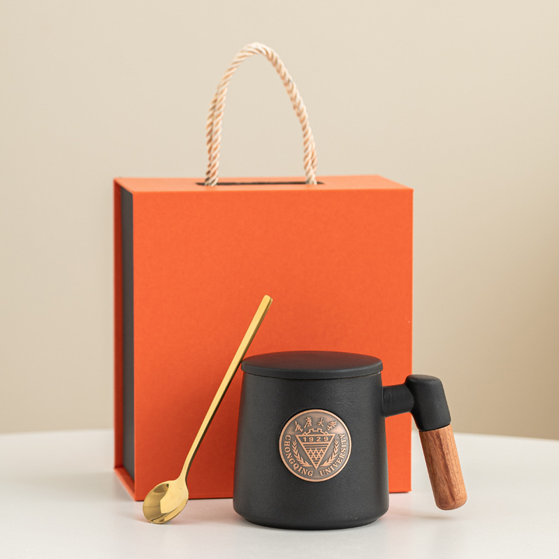 Festival del Medio Otoño regalo de mano mano mano mano de bronce con filtro ins Wenchuang pequeña taza fresca regalo de apertura escolar al por mayor