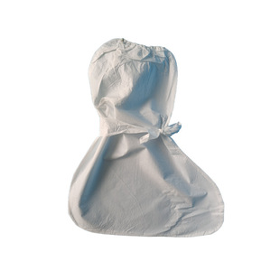 Factory supply long tube breathable membrane disposable boot cover extended blue pp non-woven waterproof sticker shoe cover wholesale