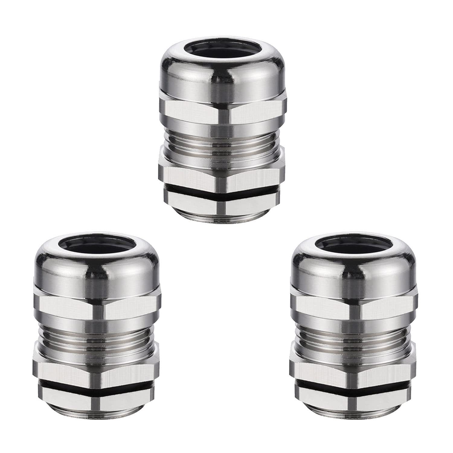 SRJQXH 3 Stück PG11 Metall Kabelverschraubungen IP68 Kabelv