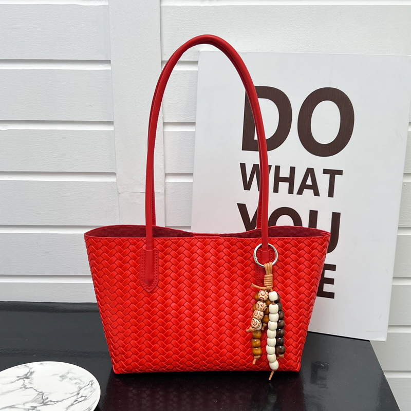 2026 Spring New Woven Bags in Melard Color Series, Shoulder Bags, Tote Bags, Underarm Bags, Simple and Fashionable Trendy Designs
