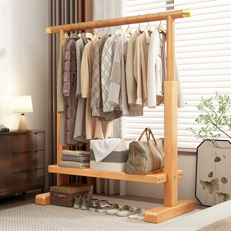 Европейская минималистская вешалка для одежды Крытая спальня рядом с кроватью