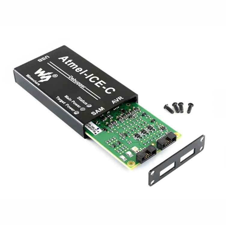 Кадмий 微雪 Atmel-ICE-C алюминиевая оболочка ATATMEL-ICE-PCBA Эмулятор AVR писатель