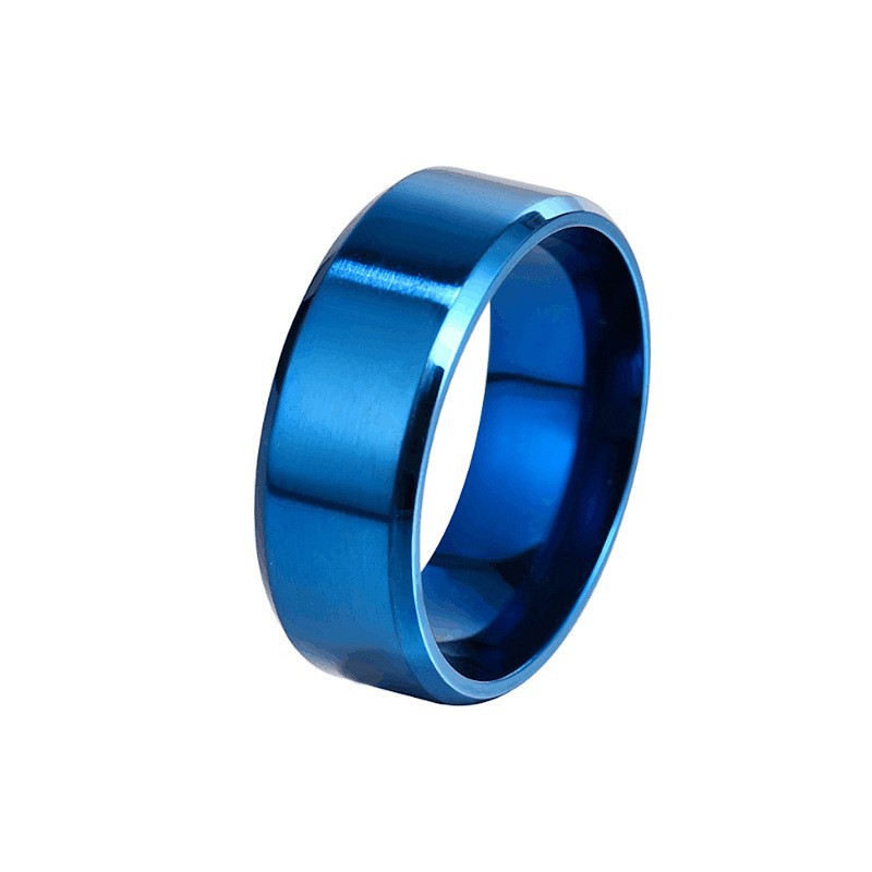 5g Weight Rings Classification 1 Piece Quantity Daily Occasion Titanium Steel Material Circle Pattern Unisex Gender Plating Design Simple Style Style Simple Style Titanium Steel Circle 5