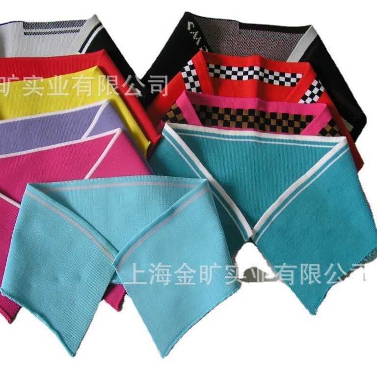 厂家供应针织罗纹布色织罗纹领横机领T恤领polo衫衣领袖口罗纹