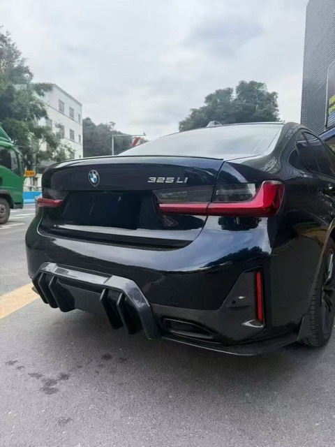 Factory Direct Sales Bmw Body Kit Suitable for 2023 G20 G28 Fd Models Carbon Fiber Rear Lip Modified Carbon Fiber Rear Diffuser