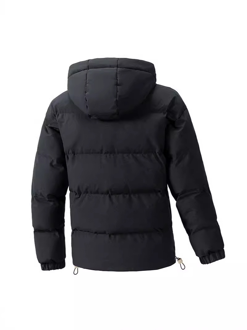 Men's Down Jacket Hooded Thick Padded Winter Coat For Men_voghion.com